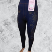 Легінси під джинс на хутрі