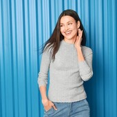 7169Чудовий супер ніжний светр в рубчик Esmara ХЛ 48/50