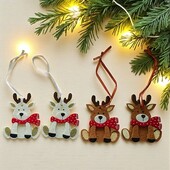 Декоративні фетрові підвіски 4 шт Livarno