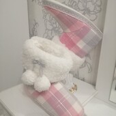 Нові! Домашні красиві зручні капці на хутрі Британія! р.37-38