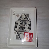 Керамічне блюдце червова дама брак next