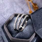 Идея для подарка к НГ, Рождеству! Стильное крупное эффектное изысканное кольцо. Серебро 925.