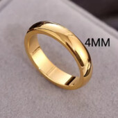 Каблучка 'Stainless Steel' нержавіюча сталь, обручка р. 19(4)