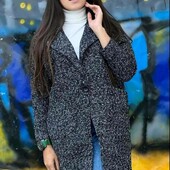 Стильное пальто р.М/44-46. Распродажа!