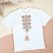 Футболка-вишиванка дитяча двонитка 92-152