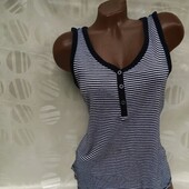 Базовая майка в полоску