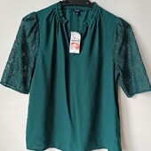 Футболка с кружевом