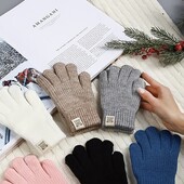 Рукавиці дитячий сірі