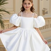 Нове. Білосніжне.Гарне плаття ріст 134-1468