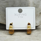 Сережки xuping позолота