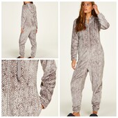 Hunkemoller! Махровий жіночий ромпер, кігурумі, жіноча піжама Хл розмір! Лот 25