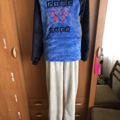 Пижама, комплект, костюм, 14-15 р 170 см. Game over. Minecraft. в ідеалі