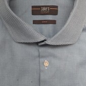 Сорочка Jake's Luxury Collection, р.43/44, пог 60 см,