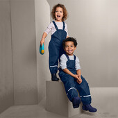 ♕Якісний комбінезон не утеплений для активних дітей! Не продувається, не промокає, розмір: 74/80