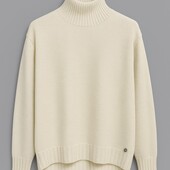 Шикарный свитер, джемпер с ангорой, l.h. , р. l/xl, наш 46-54, молочный
