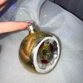 Винтаж. Стеклянная елочная игрушка