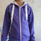 бузкова кофта капюшонка на флісі р.S JRC етикетка