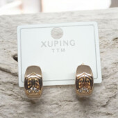 Сережки xuping позолота