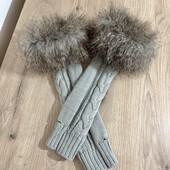 Мітенки з хутряною оборкою❤️