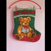 Новорічний Великий чобіток для подарунків