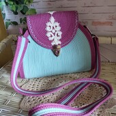 Сумка из хлопкового шнура