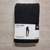 Kiabi! Жіночі термоколготки, жіночі колготи! Ххл розмір, чорні! 8 євро! Лот 1