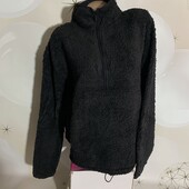 Тепленькая мягусенька кофта Тедди размер Л/ХЛ, состояние идеальное