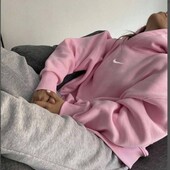 Класний Худі на флісі в стилі оверсайз р.42-48!