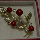 Красивая и яркая новинка, брошь,,Веточка’’высота6.5см.ширина 2.5см