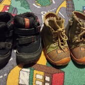 Сапожки, черевики. 2 одним лотом.