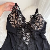 Мереживне боді на пишні форми 48DE