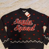 Фірмовий новорічний светр oversize Clockhouse