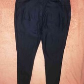 Брюки-стрейч утягивающие батал под кожу Next р 54-58
