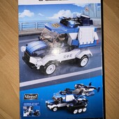 Конструктор полицейская машина 116 дет