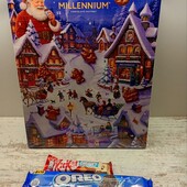 Великий та високий шоколадний адвент календар + солодощі