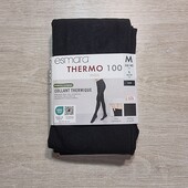 Есмара! Жіночі термоколготки, теплі жіночі колготки! 100 ден, чорні! 36/38 євро! Лот 2