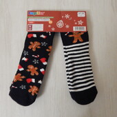 Набір 2шт Новорічні махрові дитячі шкарпетки Lupilu.4-6р