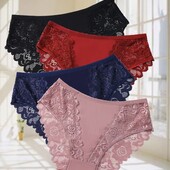 Лот-3шт!!! Набір дуже зручних трусиків з мереживом 2XL
