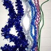 Лот новорічних дощиків