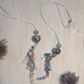 Намисто сріблясто 3 підвіскою. 1 на вибір