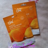 ஜ2 штஜ Тканинна маска для обличчя Green Way ФітоЛінія з екстрактом манго 25 г