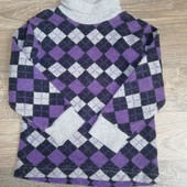 Теплый гольф и жилетка на 2-3 года