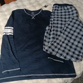 7300..Штани фланель .Чудова піжама , домашній костюм livergy ХЛ 56/58