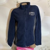 Флисовая кофта на молнии размер М, состояние отличное