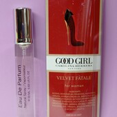 Carolina Herrera Good Girl velvet fatale 20 мл. Восточно-цветочный аромат ❤️