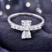 Каблучка Фіаніт 'Xuping' (Родій) 050958