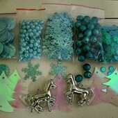 Набір сніжинок і наместин, 500шт