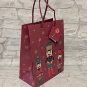 Різдв'яний подарунковий пакет 21,5*17*9см Livarno Німеччина