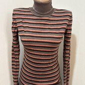 Светр, гольф, у смужку светрок, під горло