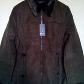 Дубльонка з еко замшу на штуч.хутрі з Німеччини роз. 40 і 42 ( євр) Нова ! Багато різних лотів.